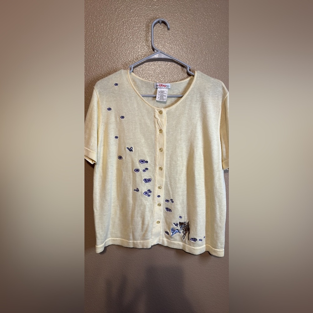 Vintage Disney cardigan, Bambii size medium